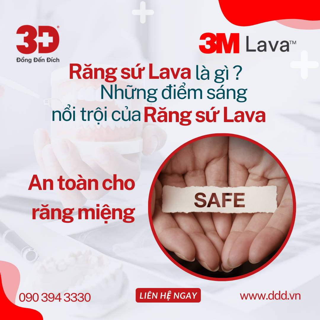 Sứ lava an toàn cho răng miệng